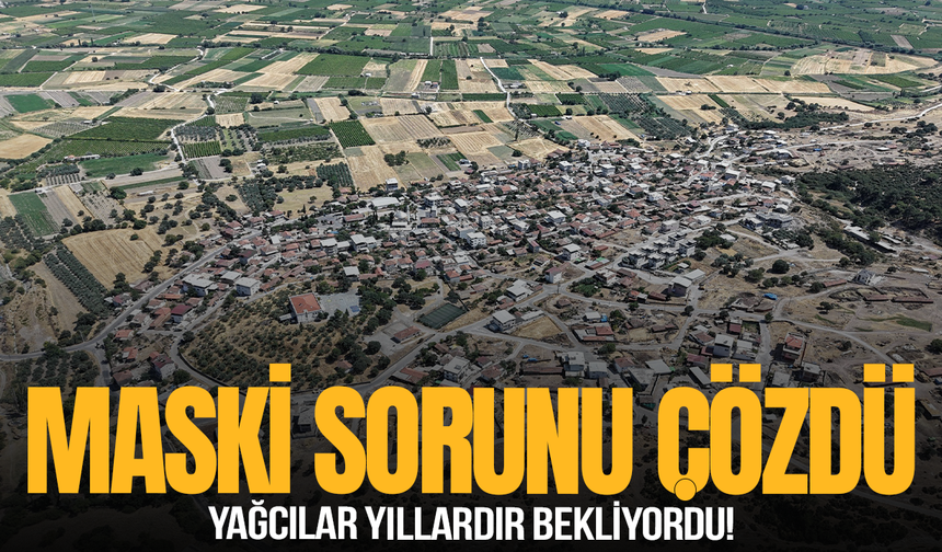 Yağcılar'da yılların sorunu son buluyor