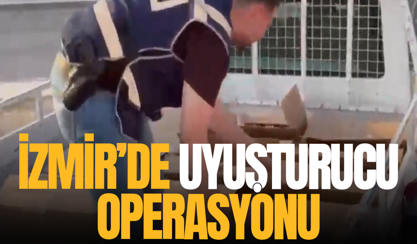 İzmir’de uyuşturucu operasyonu: 25 milyon TL değerinde hap ele geçirildi