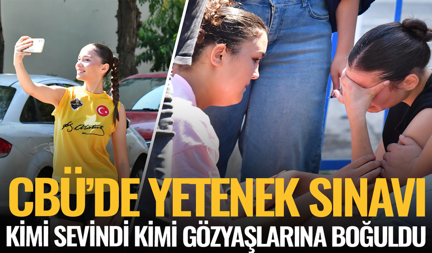 Manisa’da yetenek sınavında sevinç ve gözyaşı bir arada