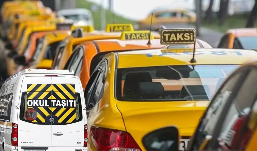 O şehirde taksi ve servis plakaları iptal edilecek
