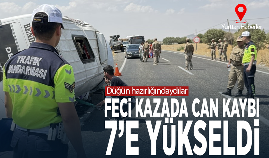 Düğün hazırlığındaydılar... Feci kazada can kaybı 7’e yükseldi