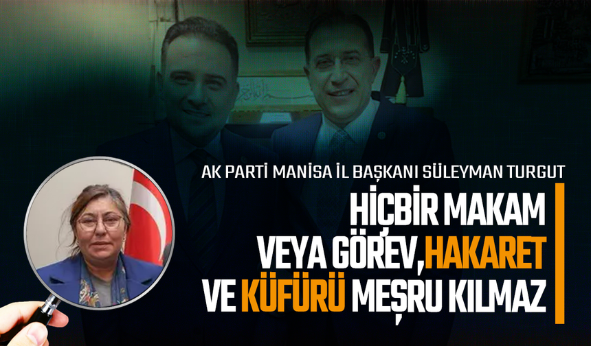 Süleyman Turgut’tan Baybatur’a yönelik paylaşıma tepki