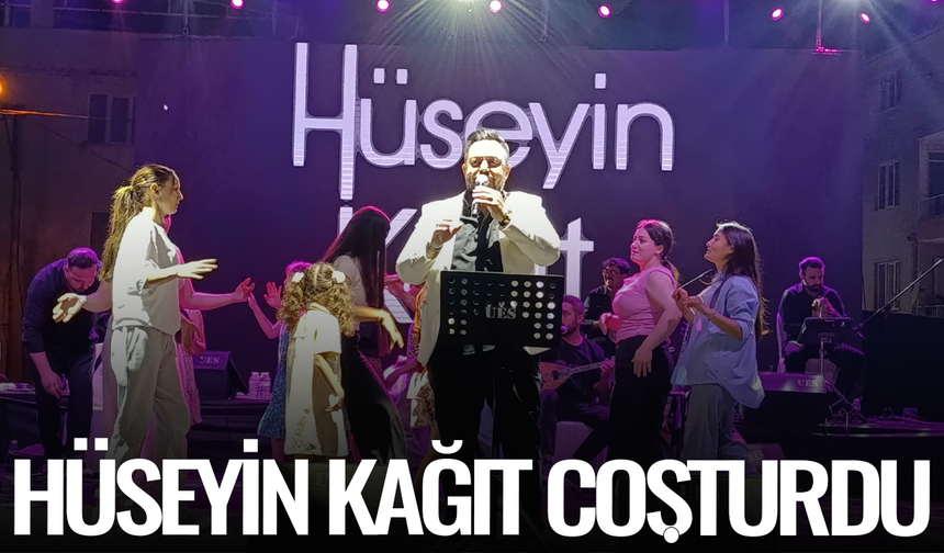 Hüseyin Kağıt coşturdu