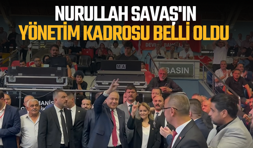 MHP Manisa 15. Olağan İl Kongresi'nde A Takımı Açıklandı