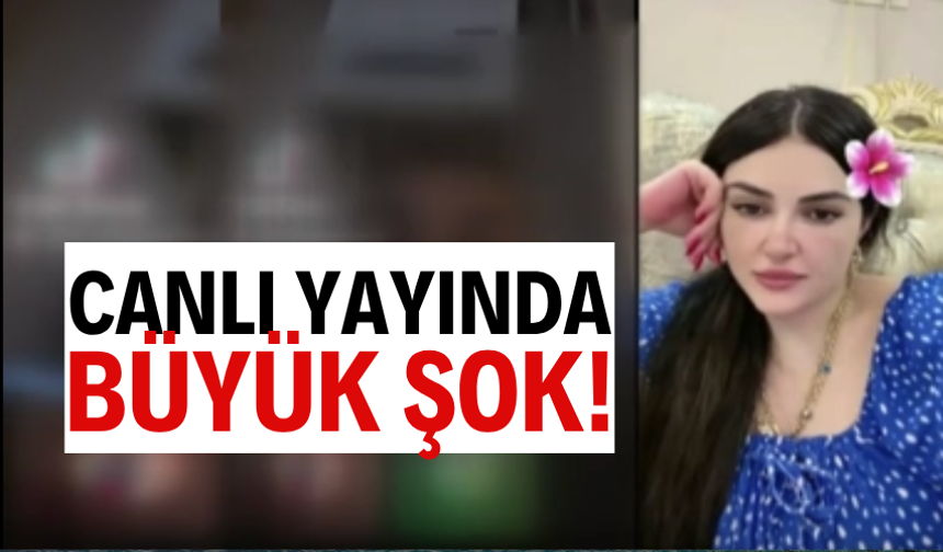 64 yıl 6 ay hapis cezası bulunan kadın canlı yayın yaparken yakalandı