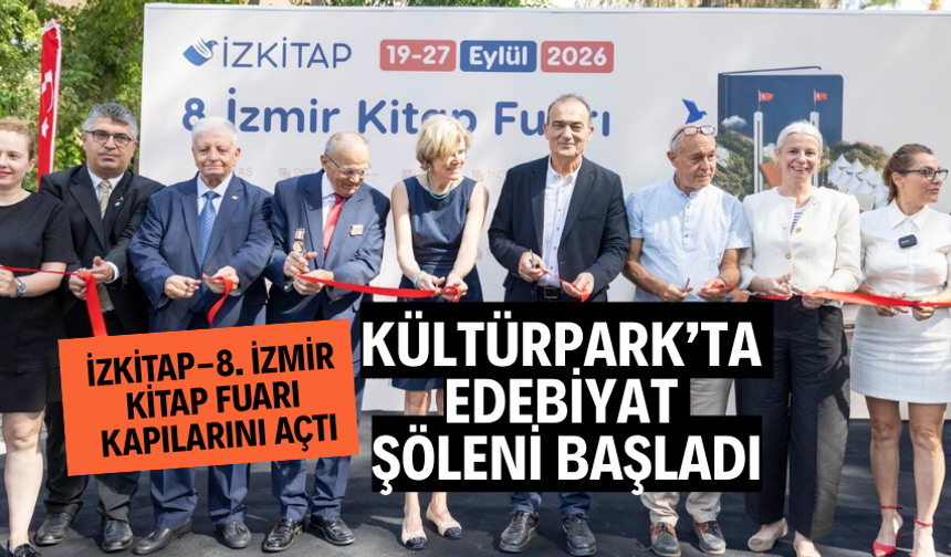 İZKİTAP-8. İzmir Kitap Fuarı kapılarını açtı