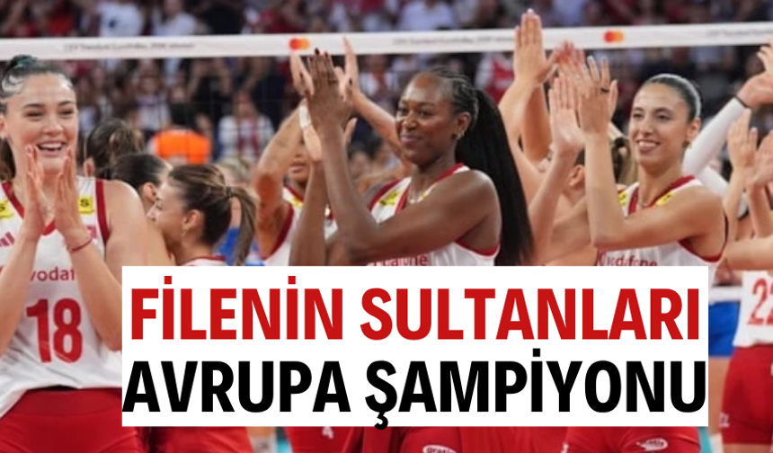 FİLANİN SULTANLARI AVRUPA ŞAMPİYONU