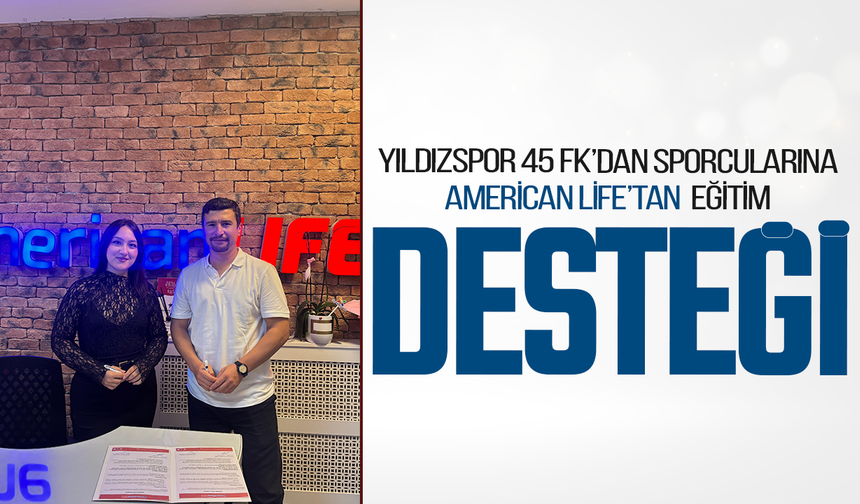 Yıldızspor 45 FK’dan sporcularına eğitim desteği
