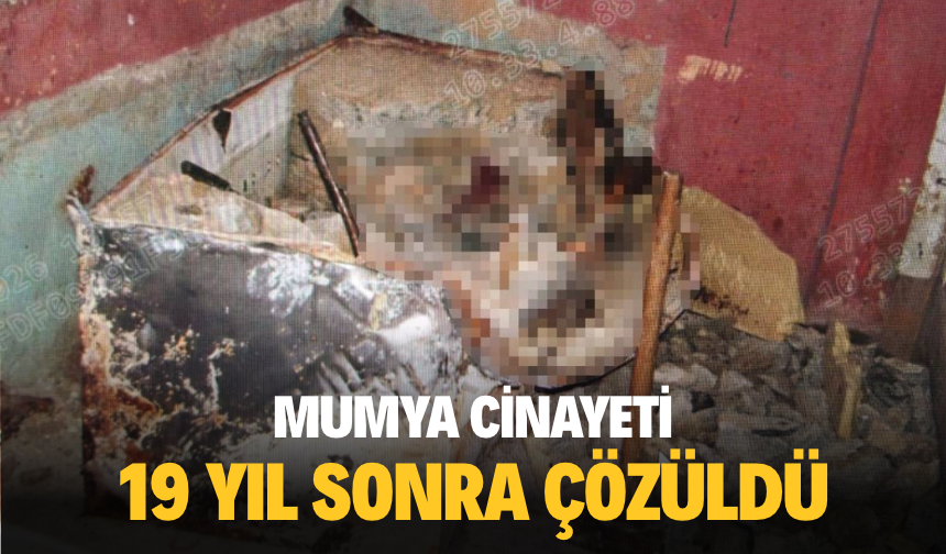 Mumya cinayeti 19 yil sonra çözüldü