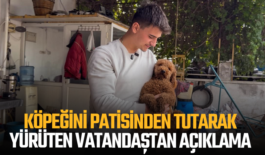 Gündem olan 'pati tutma' görüntüsüne yapılan eleştirilere sahibinden yanıt