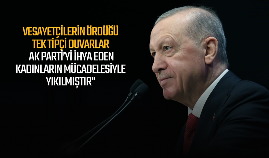 Cumhurbaşkanı Erdoğan'dan açıklamalar