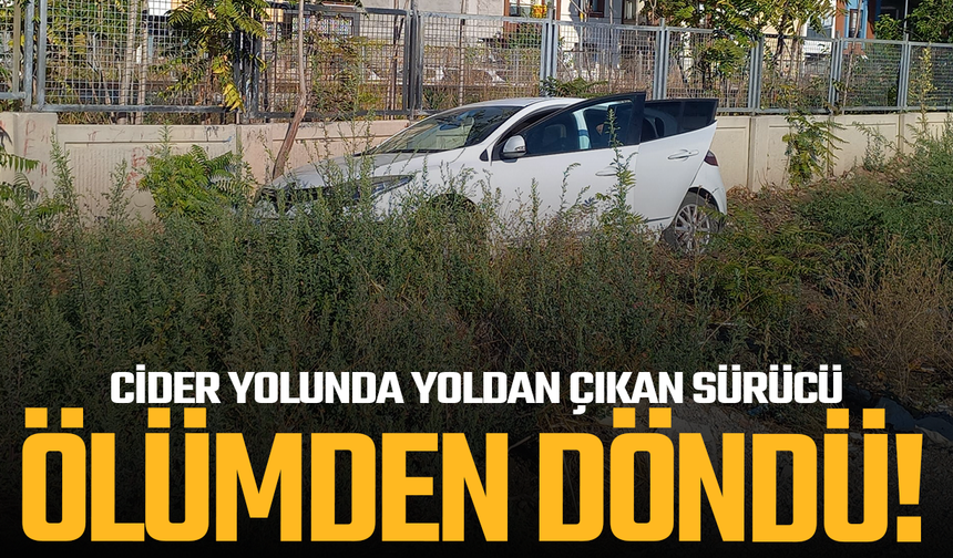 Manisa Cider Yolu’nda Kaza!