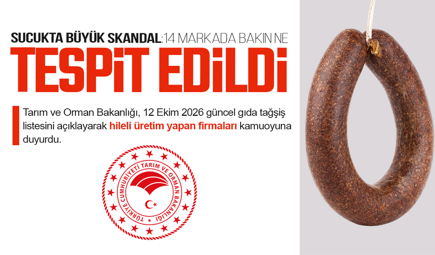 Bakanlık listeyi güncelledi: İşte sağlığı tehdit eden markalar...
