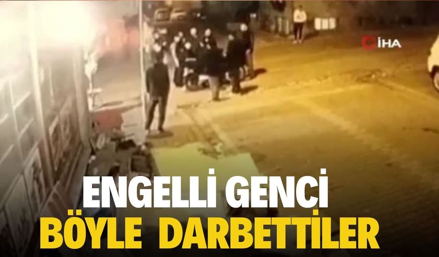 Esenyurt’ta engelli vatandaşı darp ettiler