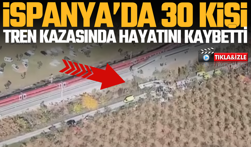 İspanya'da tren kazası 30 kişiyi hayattan kopardı