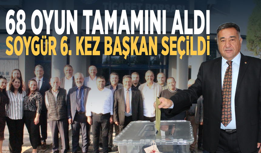 68 oyun tamamını aldı: Soygür 6. kez başkan seçildi