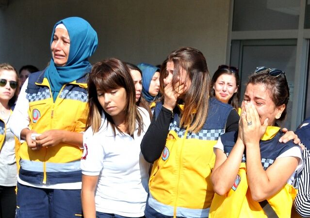 Gözyaşlarının sele döndüğü törende mesai arkadaşlarının bu sözleri yürekleri sızlattı; ”O daha çocuktu. Onun hayalleri vardı.