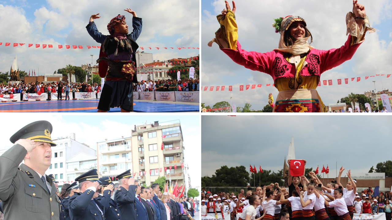 Manisa’da 19 Mayıs coşkusu