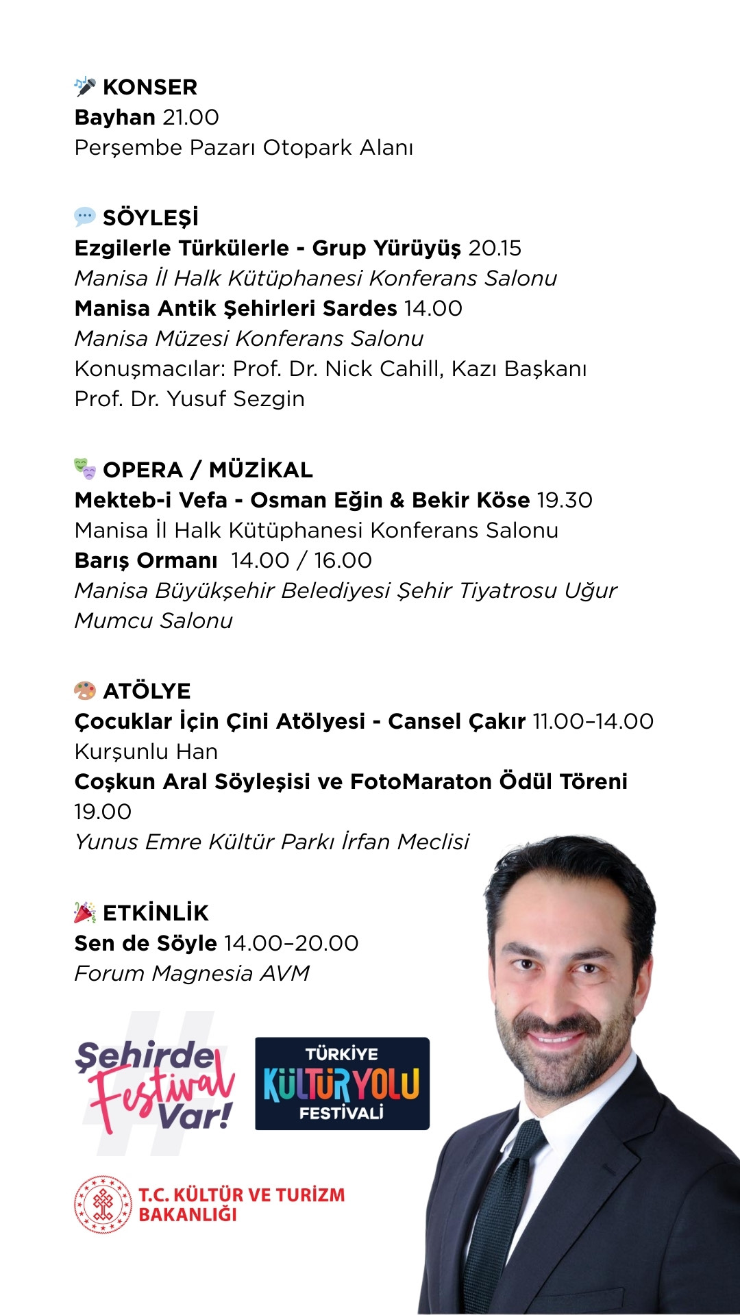 🎤 Konser Bayhan ⏰ 21.00 📍 Perşembe Pazarı Otopark Alanı